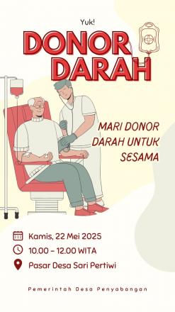 Donor Darah Desa Penyabangan